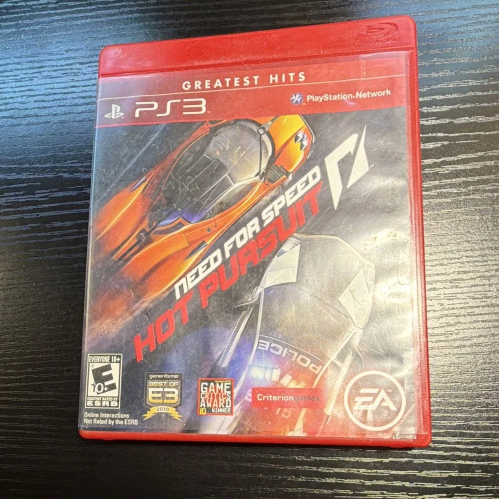 Electronic Arts Need for Speed: Hot Pursuit Greatest Hits PS3 Online Pass Manual